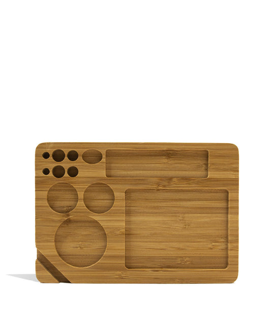 Bamboo Rolling Tray with Accessory Cutouts