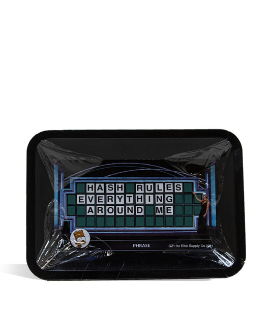 Elbo Glass Gameshow Metal Rolling Tray