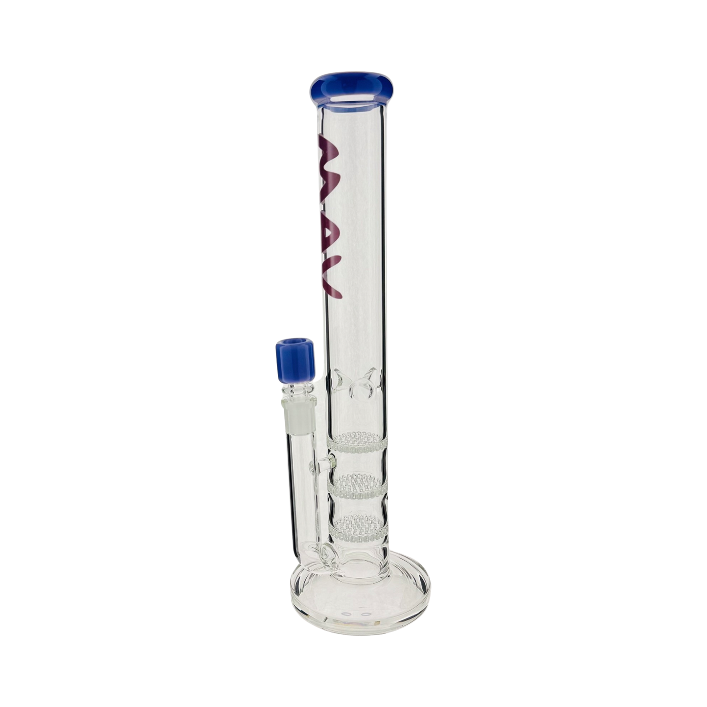 TOP Color Triple Honeycomb Disc STRAIGHT BONG 2025 EDITION